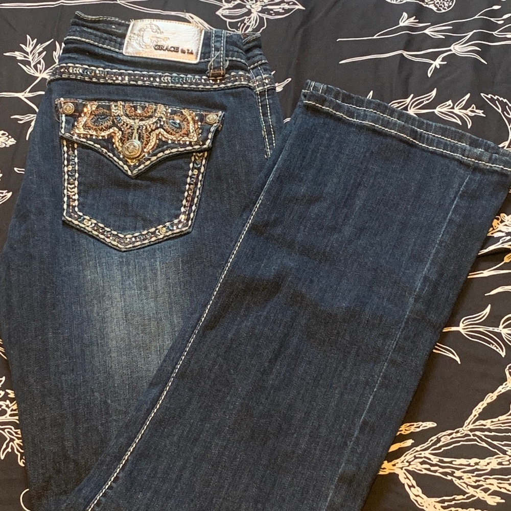 Grace blue jeans